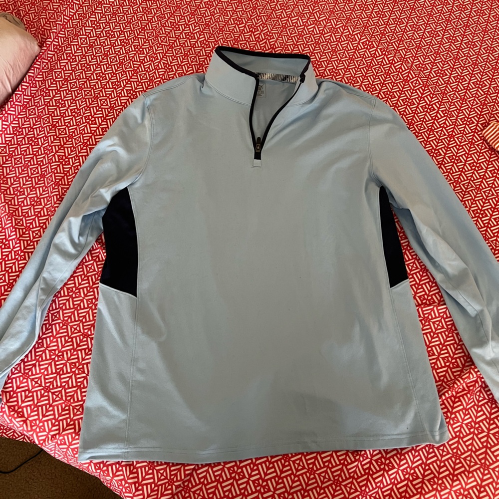 Puma Light Blue Pullover
